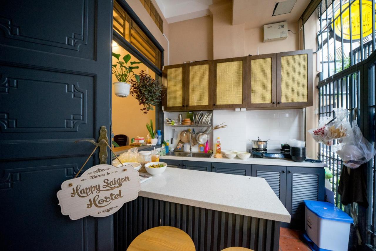 הו צ'י מין סיטי Happy Saigon Hostel מראה חיצוני תמונה