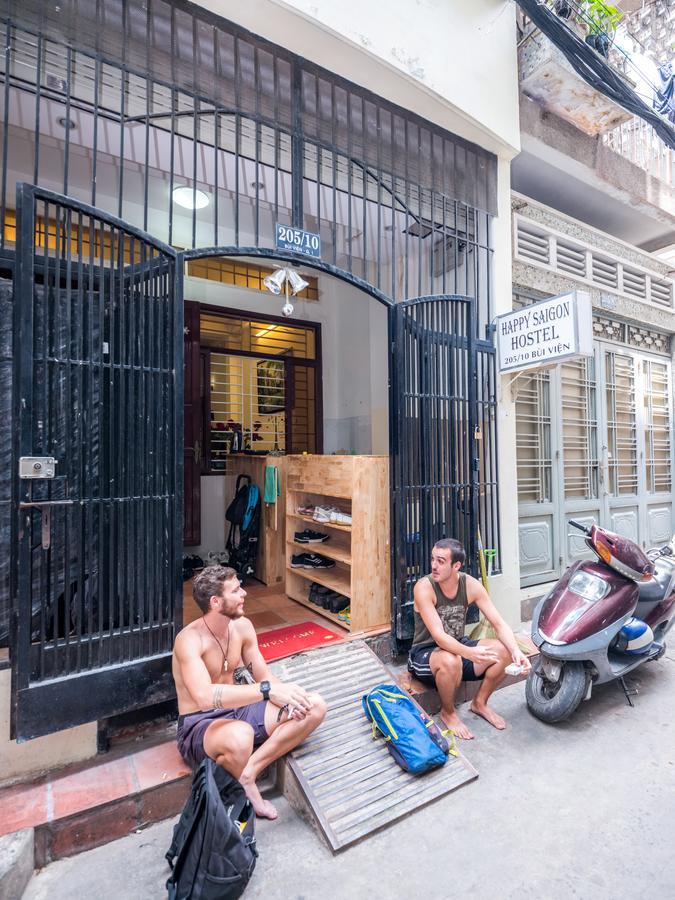הו צ'י מין סיטי Happy Saigon Hostel מראה חיצוני תמונה